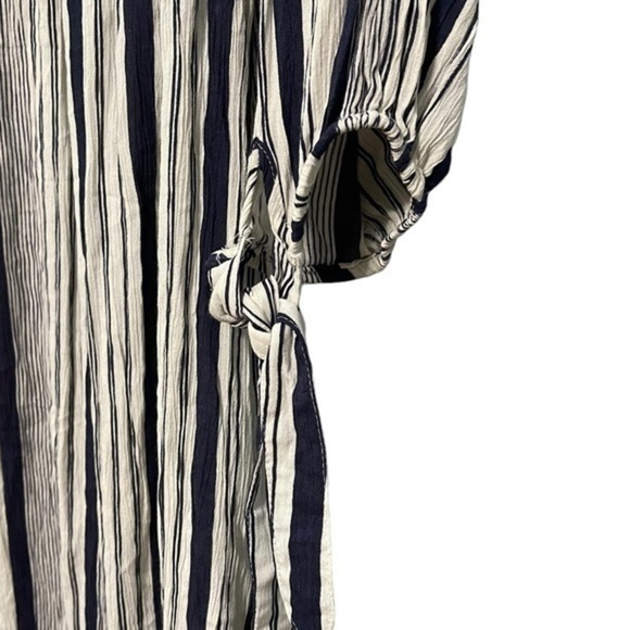 ✨3/$20✨ Speed Control Blue White Striped Shift Dress. NWT. Large - Picture 3 of 9
